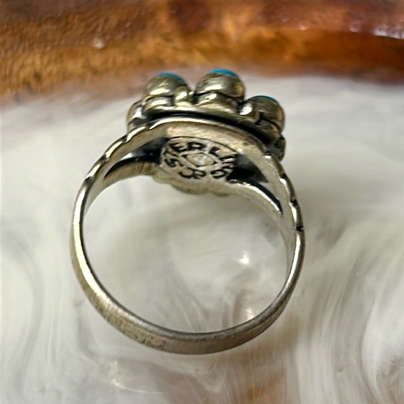 🖤Navajo Sterling silver turquoise ring - Picture 6 of 11